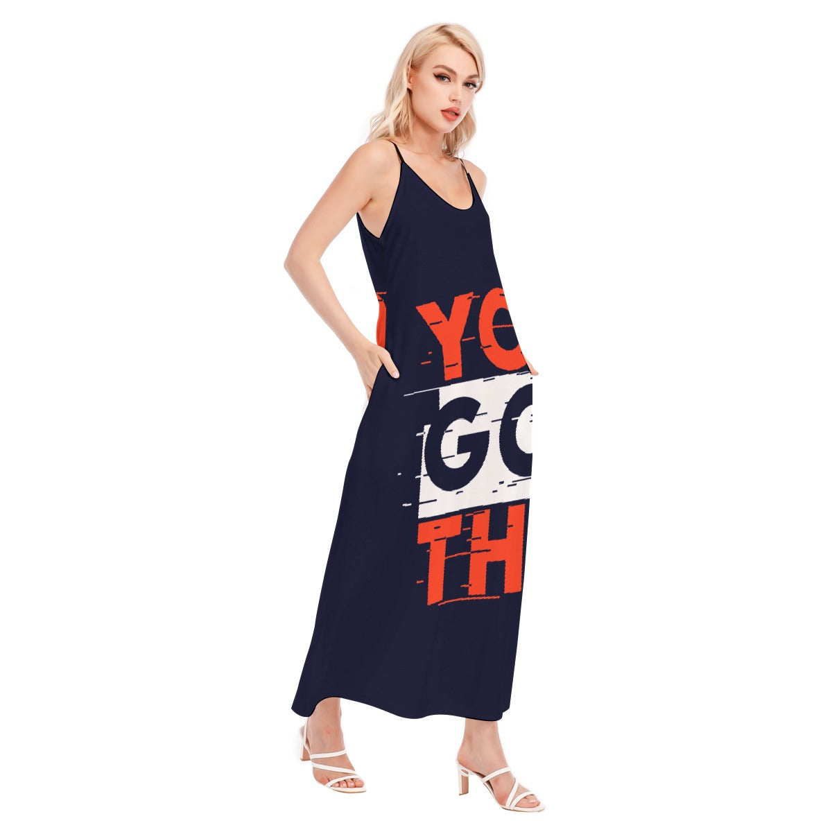 All-Over Print Women's Sling Dress