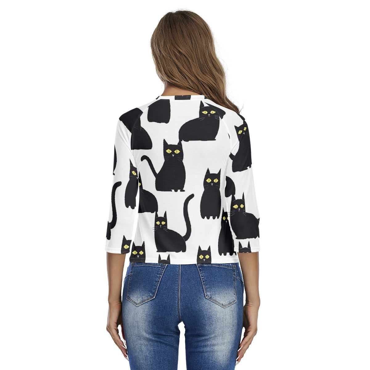 All-Over Print Women's Raglan Sleeves T-shirts