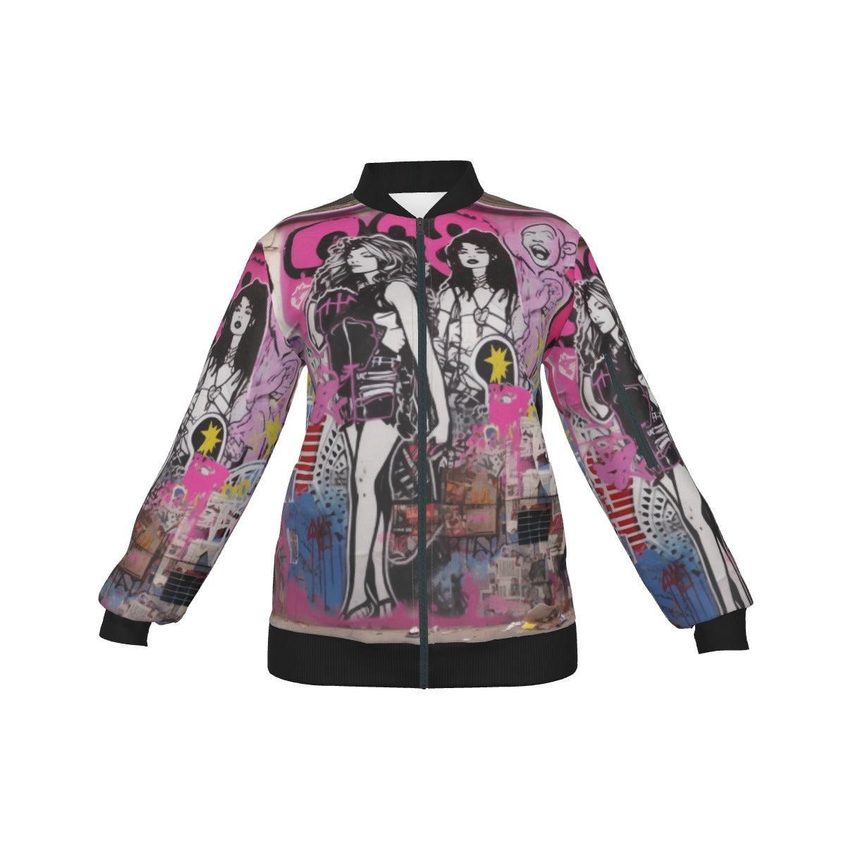 All-Over Print Women's Jacket