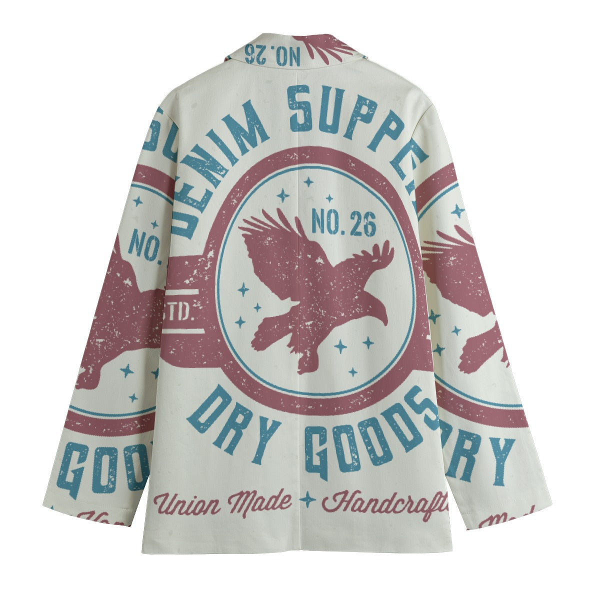 All-Over Print Women's Leisure Blazer