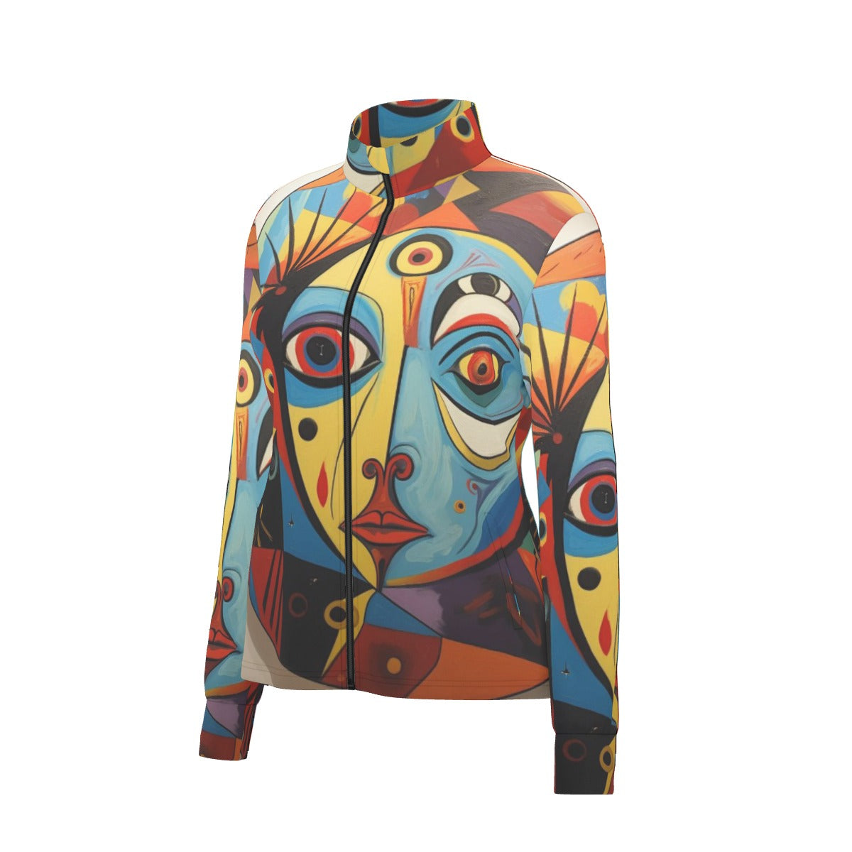 All-Over Print Women's Long Sleeve Thumbhole Jacket