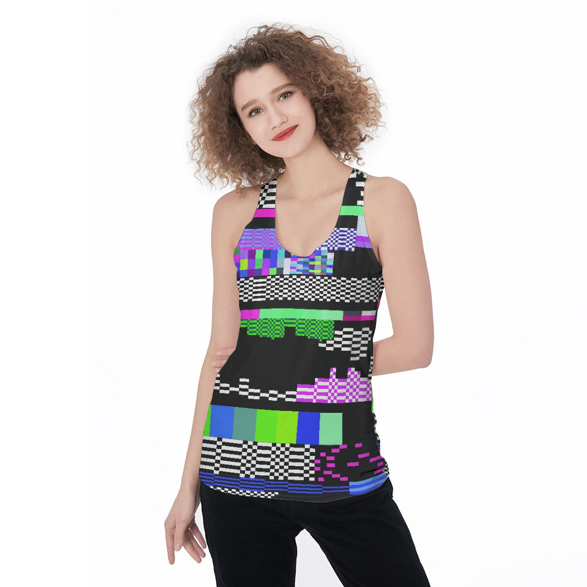 All-Over Print Women's Racerback Tank Top