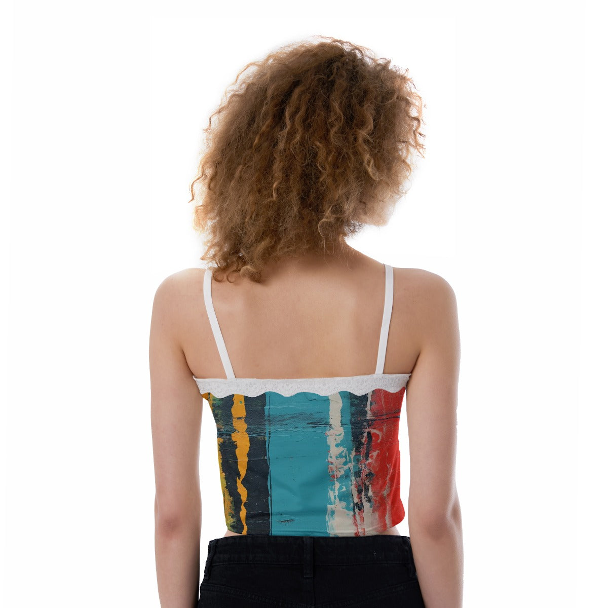 All-Over Print Women's Lace Camisole