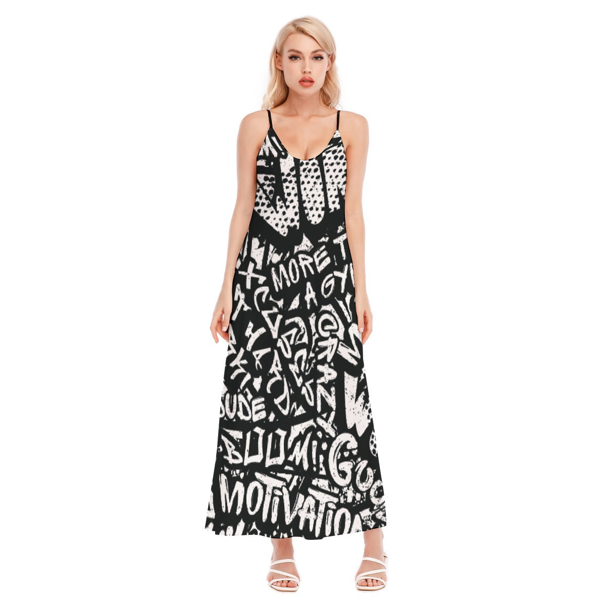 All-Over Print Women's Sling Dress