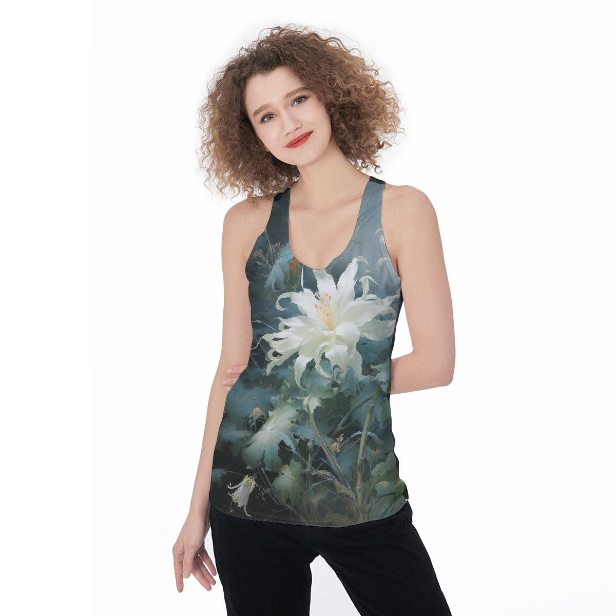 All-Over Print Women's Racerback Tank Top