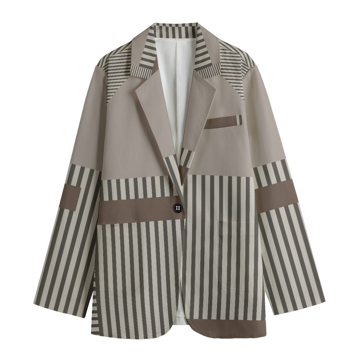 All-Over Print Women's Leisure Blazer