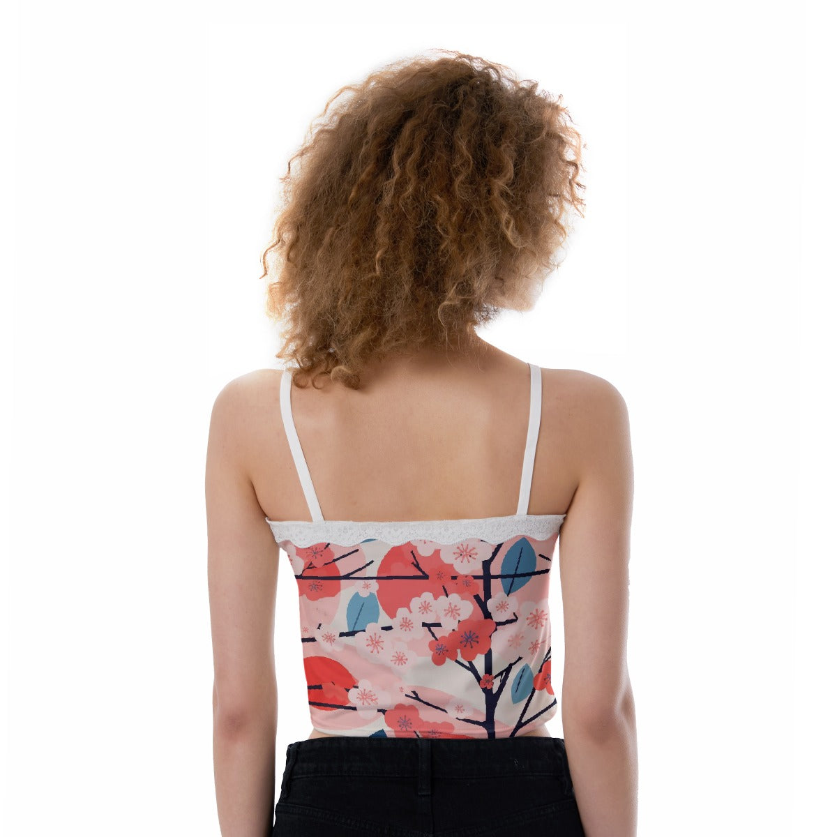 All-Over Print Women's Lace Camisole