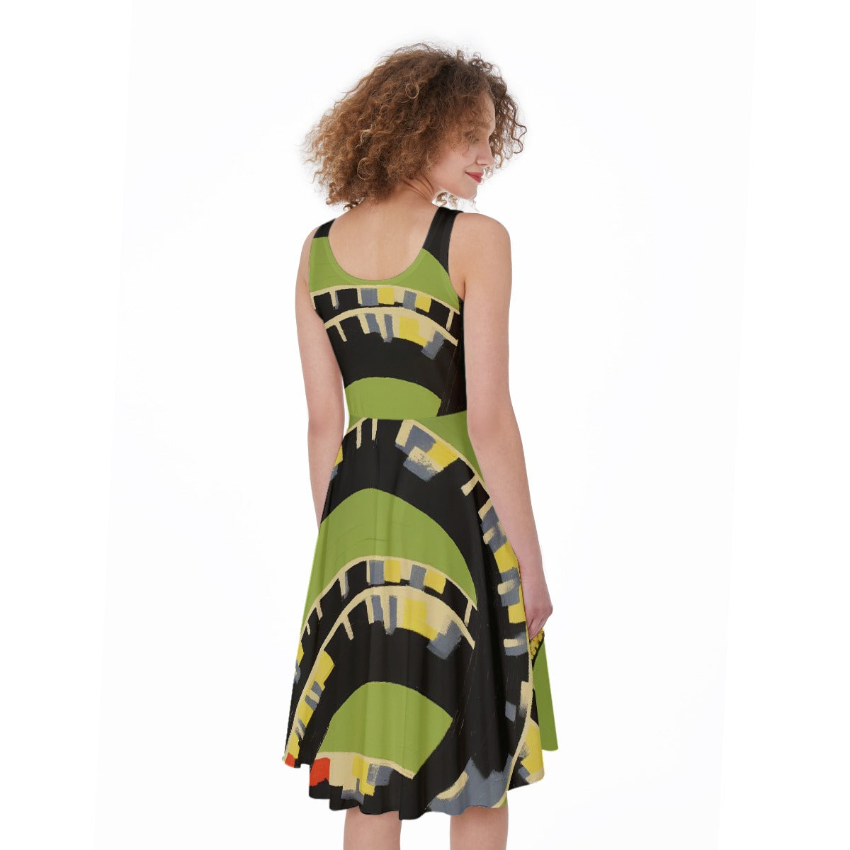 All-Over Print Women's Sleeveless Dress