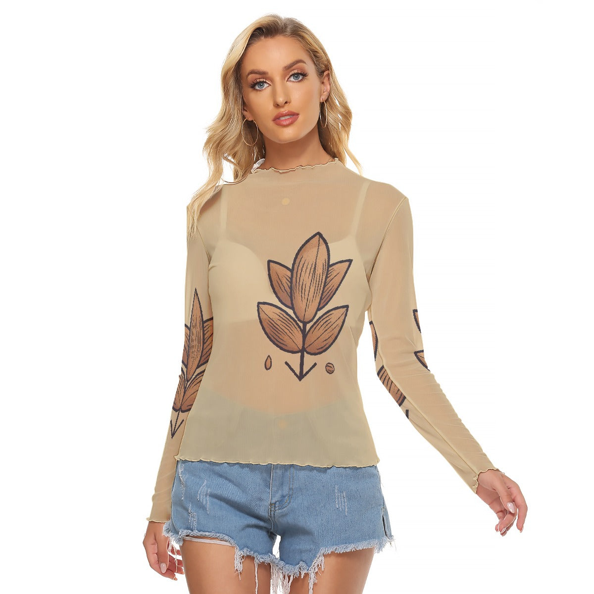 All-Over Print Women's Mesh T-shirt