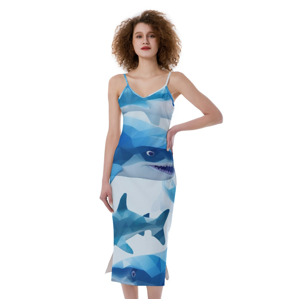 All-Over Print Women's Cami Dress