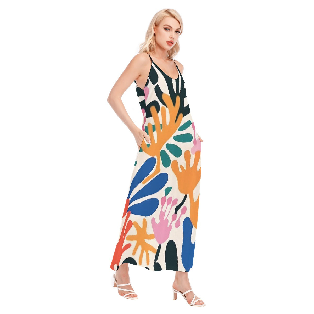 All-Over Print Women's Sling Dress