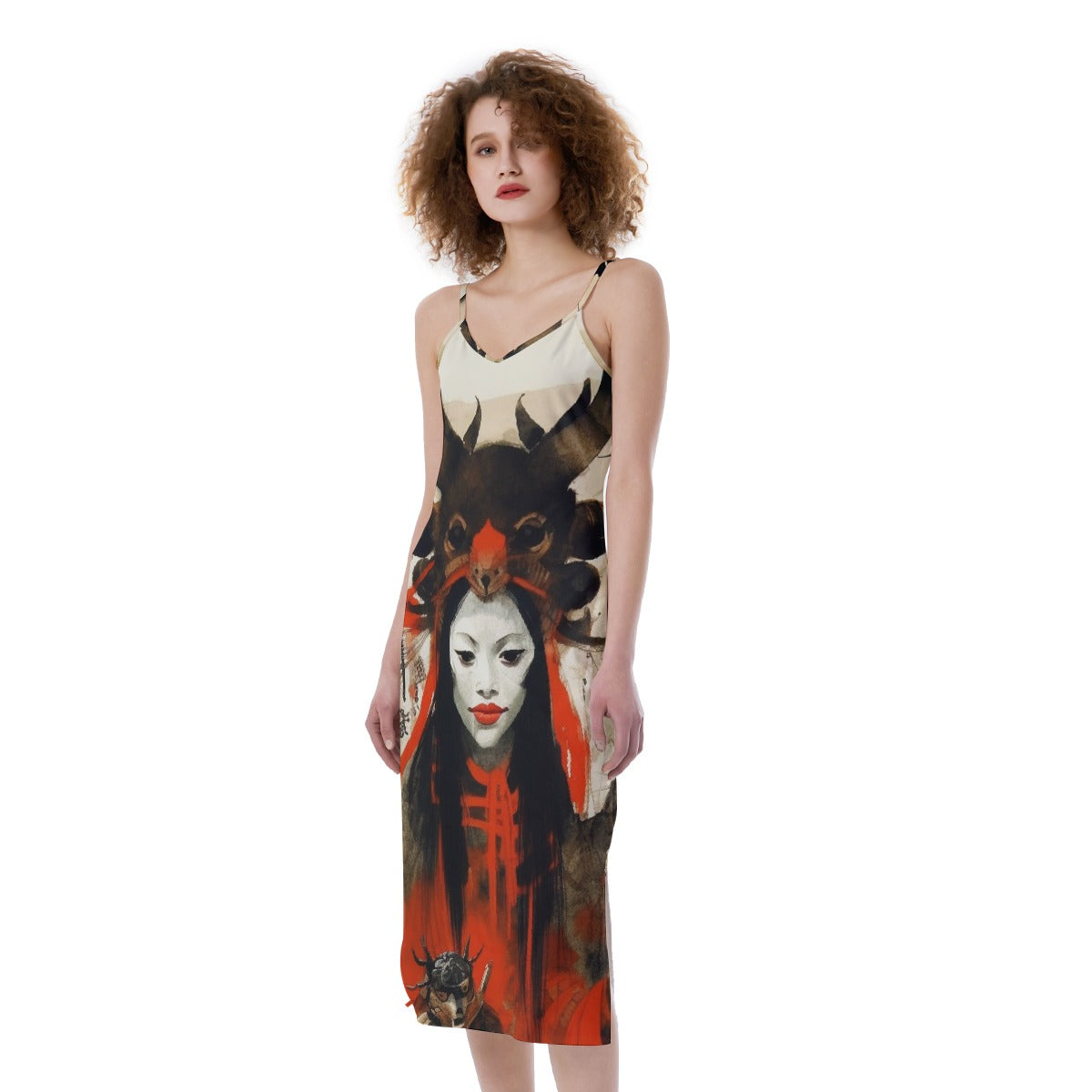 All-Over Print Women's Cami Dress