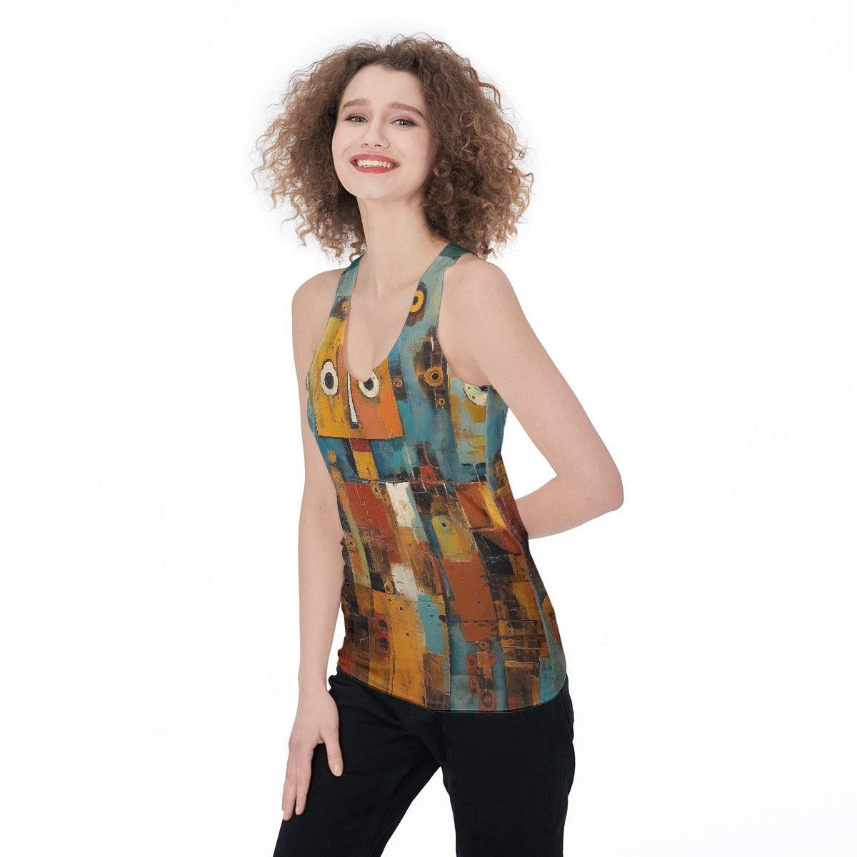 All-Over Print Women's Racerback Tank Top