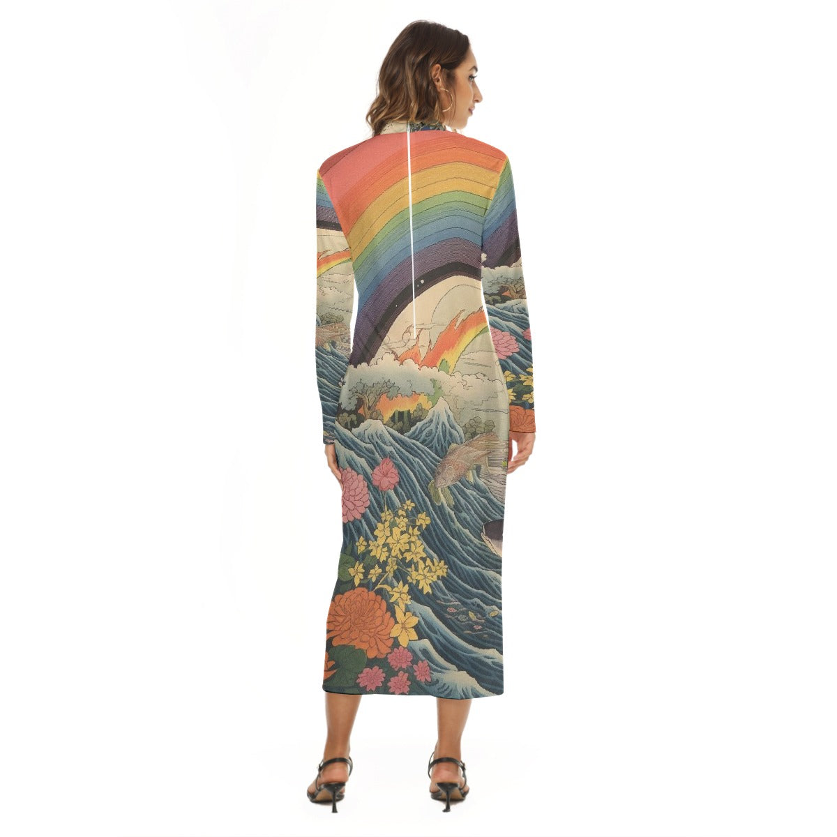 All-Over Print Women's Hip Dress
