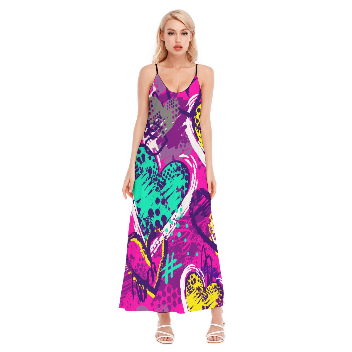 All-Over Print Women's Sling Dress