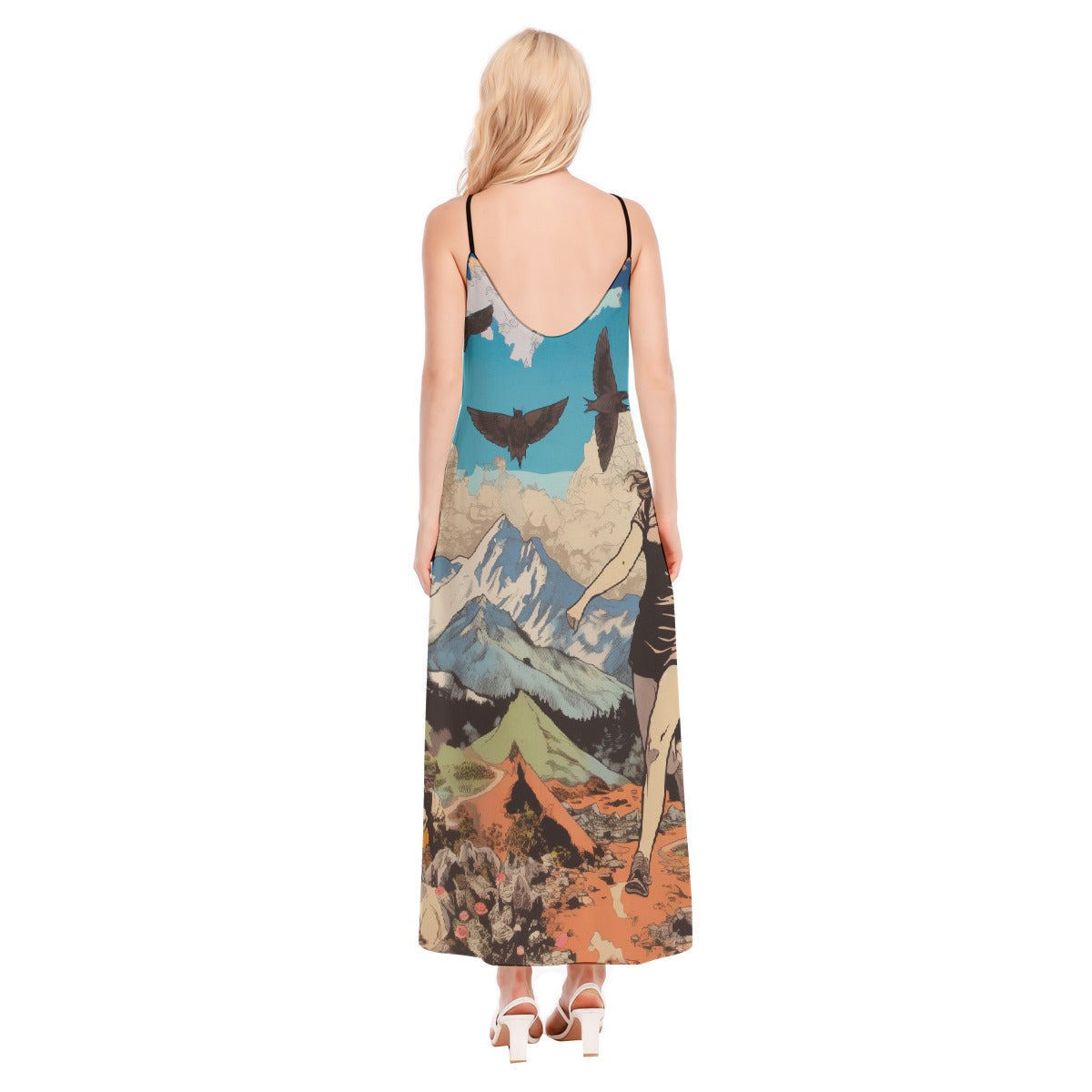 All-Over Print Women's Sling Dress