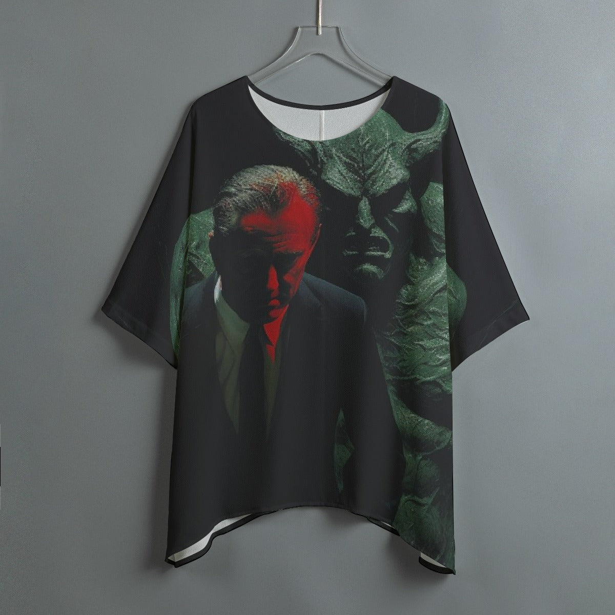 All-Over Print Women's Bat Sleeve Shirt