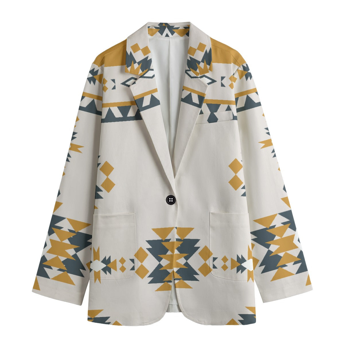 All-Over Print Women's Leisure Blazer