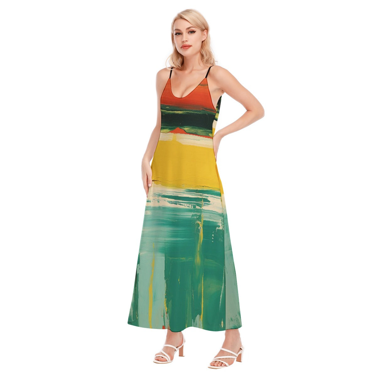 All-Over Print Women's Sling Dress