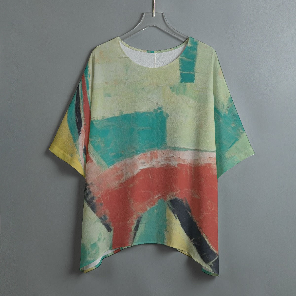 All-Over Print Women's Bat Sleeve Shirt