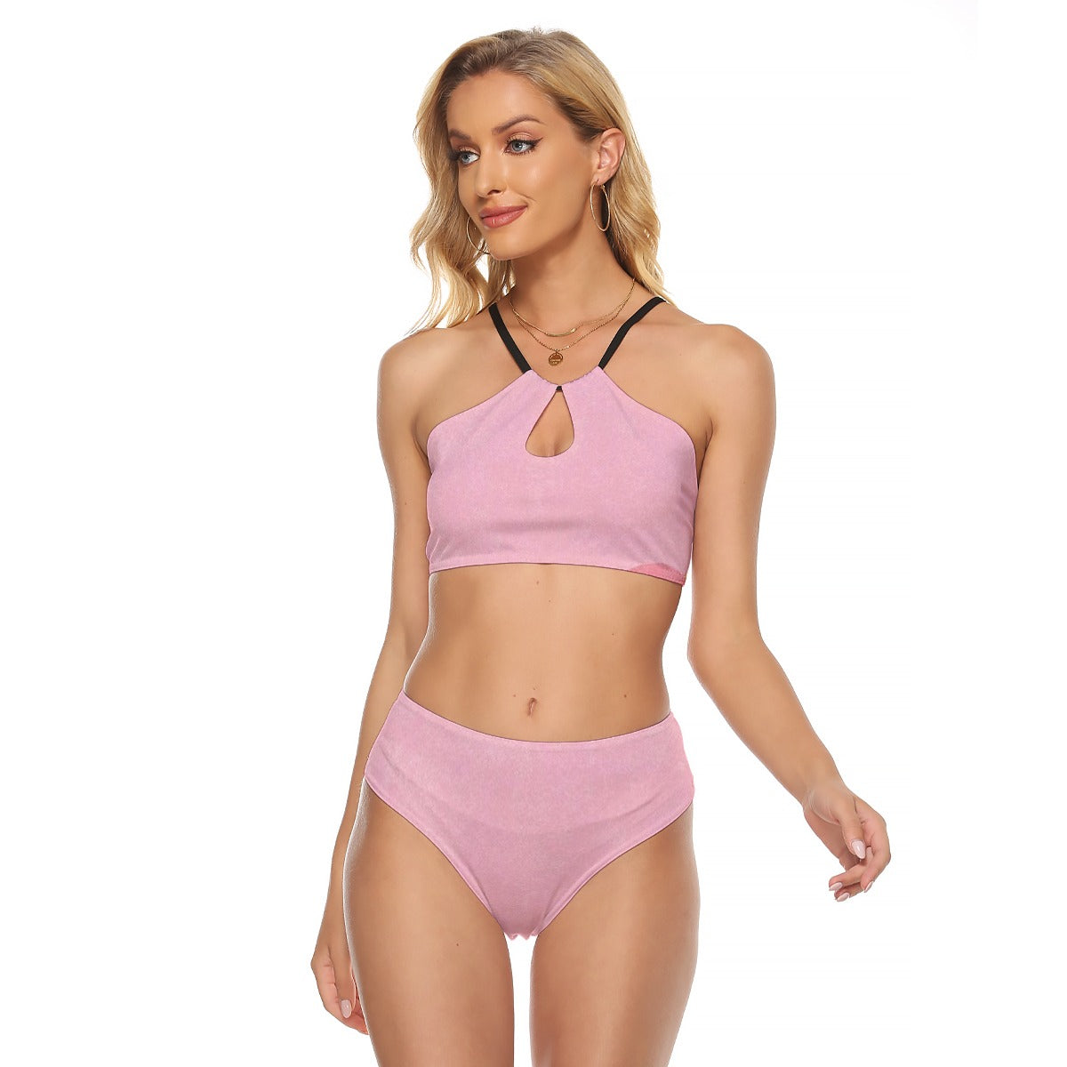 All-Over Print Women's Cami Keyhole One-piece Swimsuit