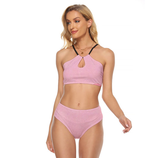 All-Over Print Women's Cami Keyhole One-piece Swimsuit