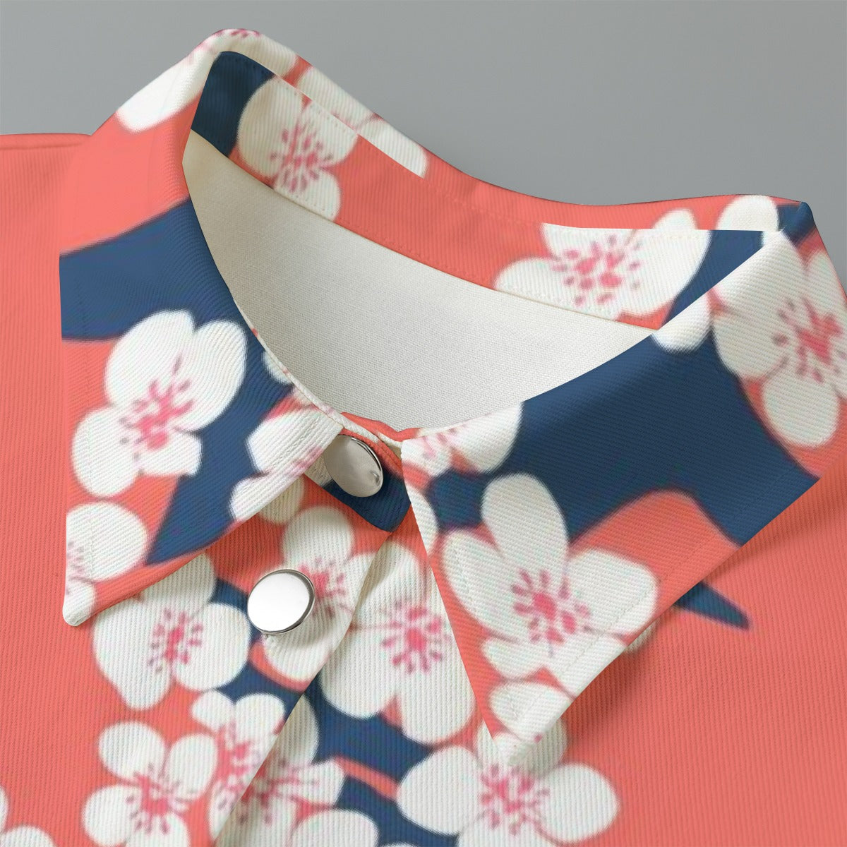 All-Over Print Women's Cropped Jacket | 245GSM Cotton