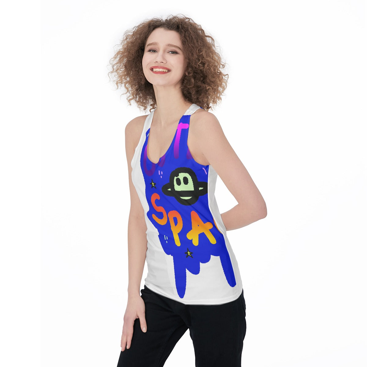 All-Over Print Women's Racerback Tank Top