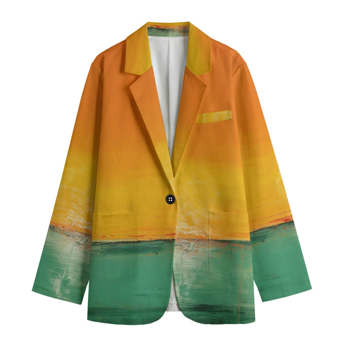 All-Over Print Women's Leisure Blazer