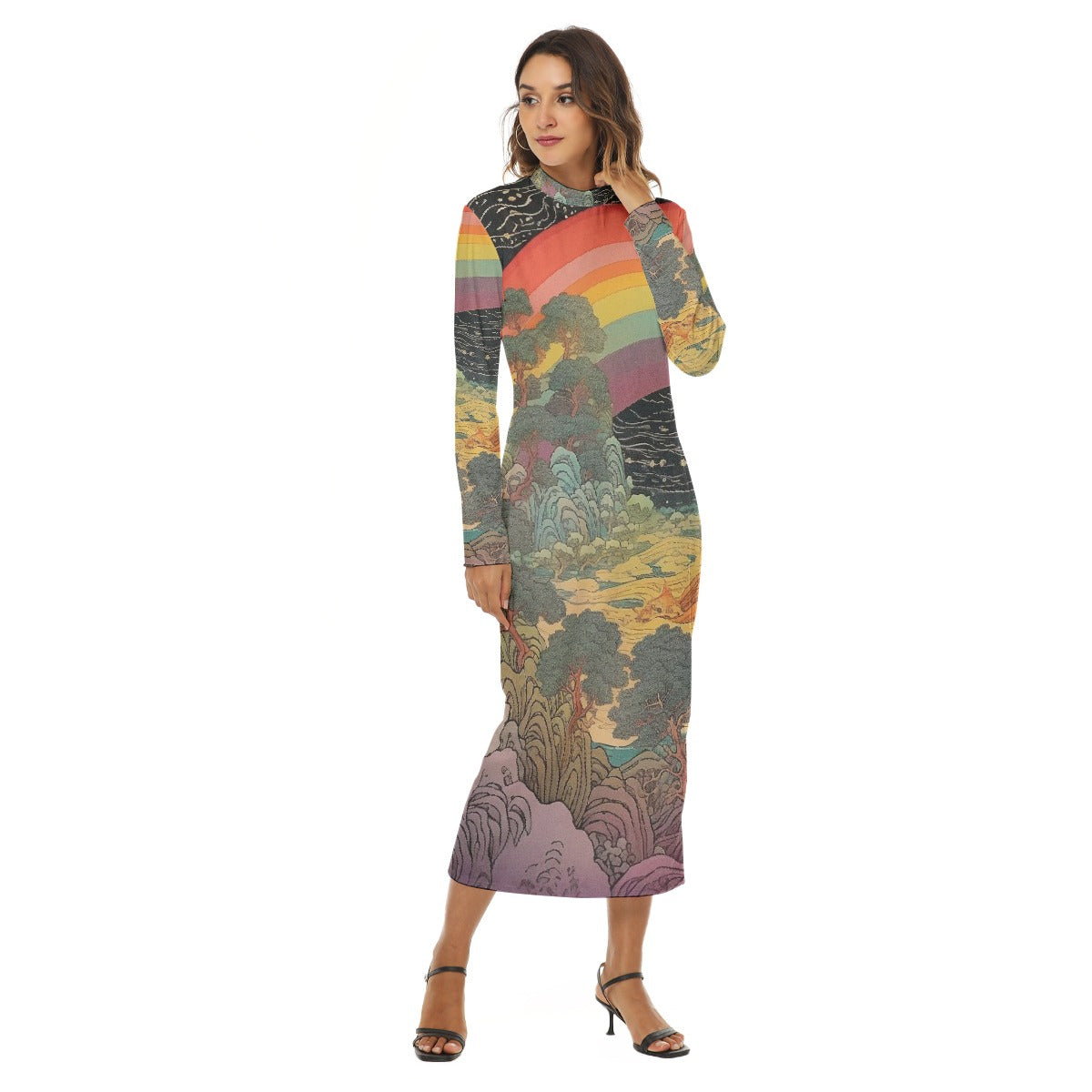 All-Over Print Women's Hip Dress