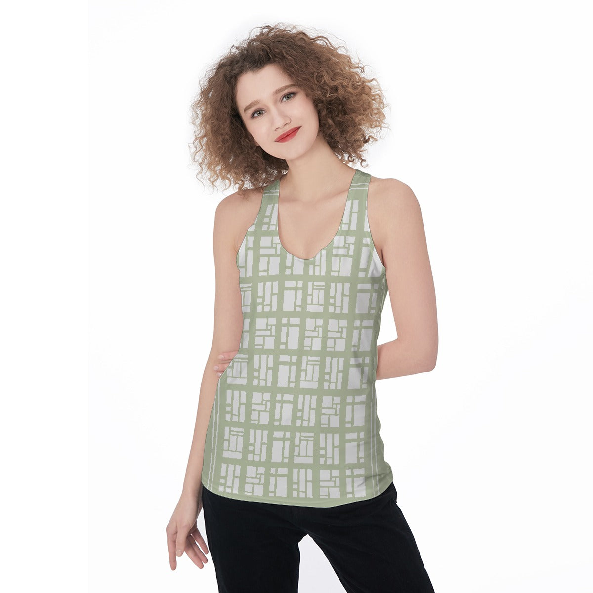 All-Over Print Women's Racerback Tank Top