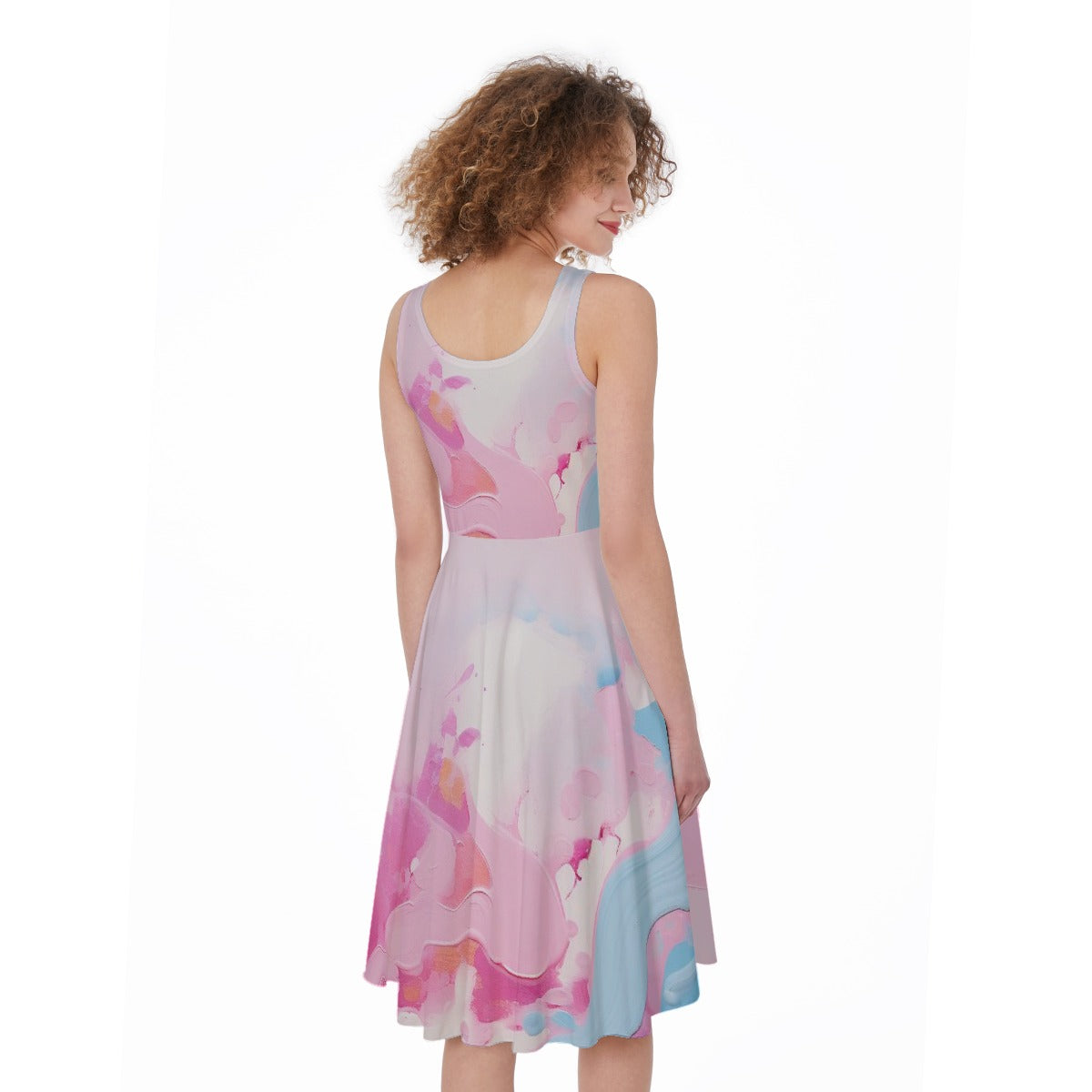 All-Over Print Women's Sleeveless Dress