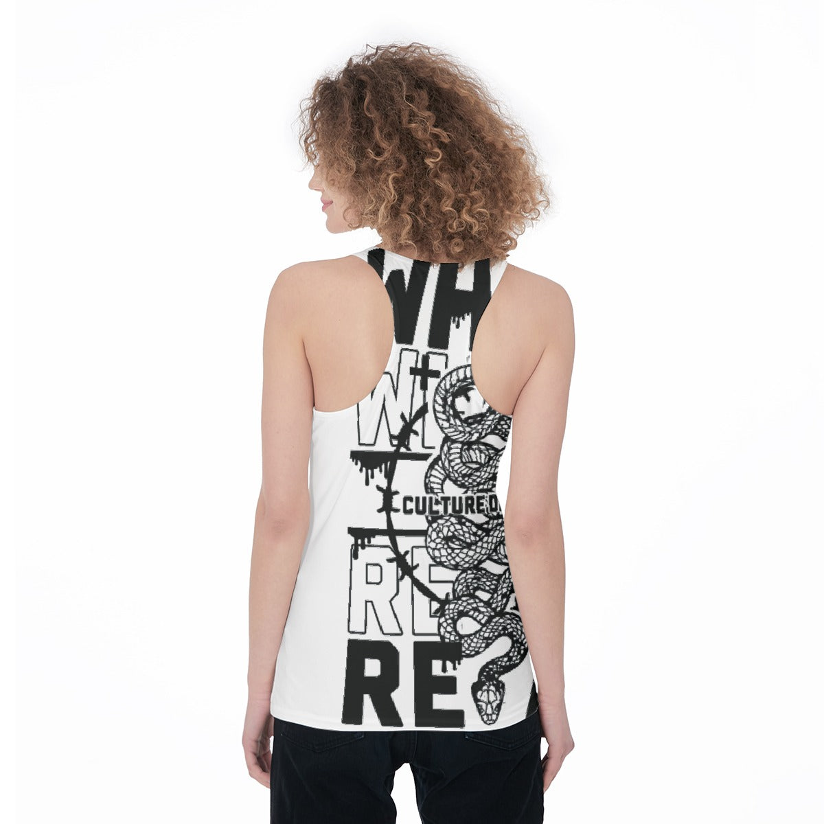 All-Over Print Women's Racerback Tank Top