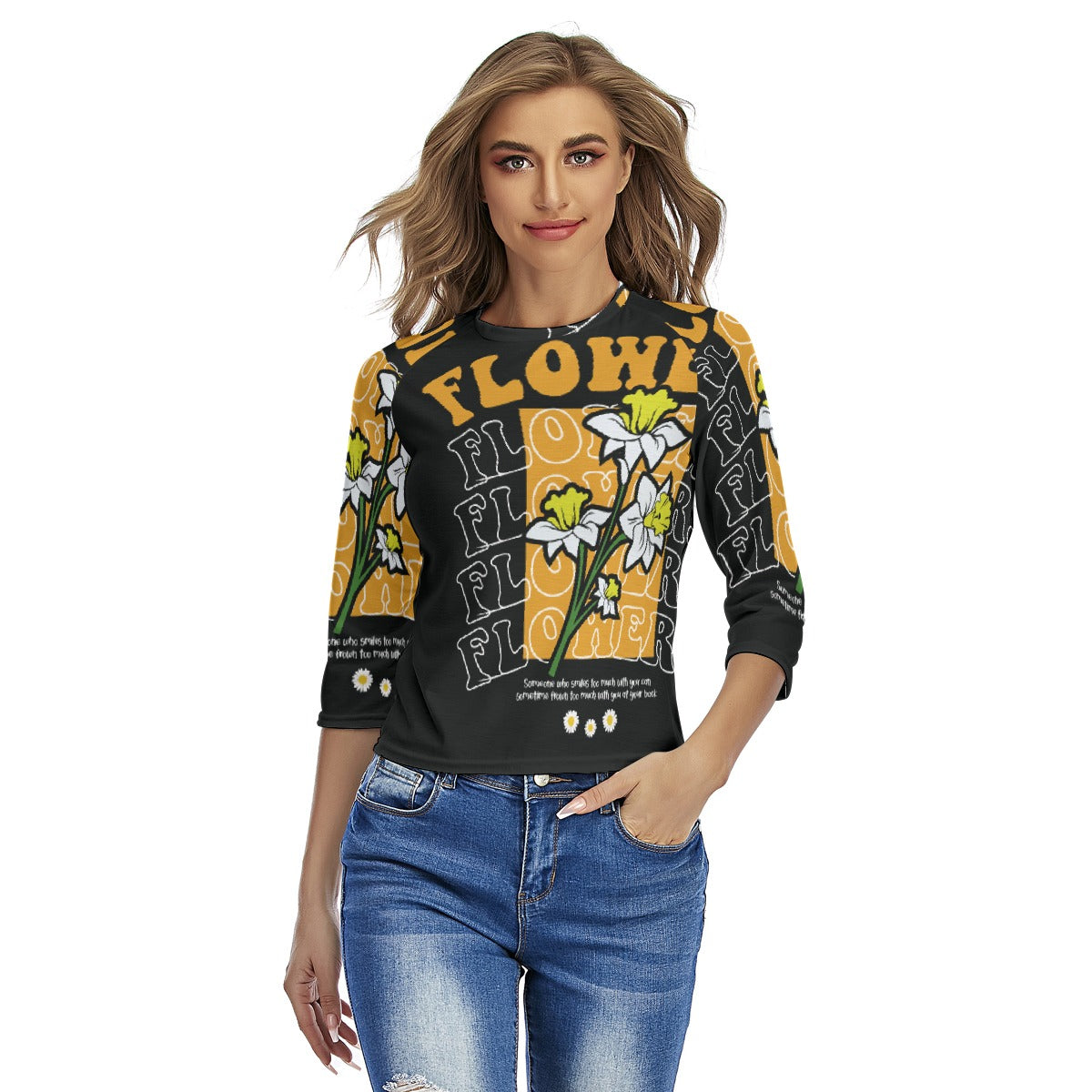All-Over Print Women's Raglan Sleeves T-shirts