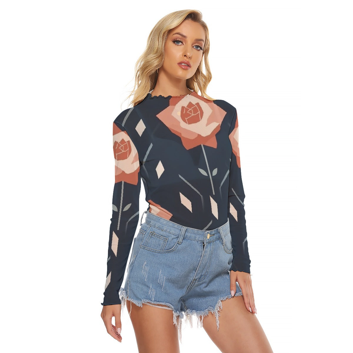 All-Over Print Women's Mesh T-shirt