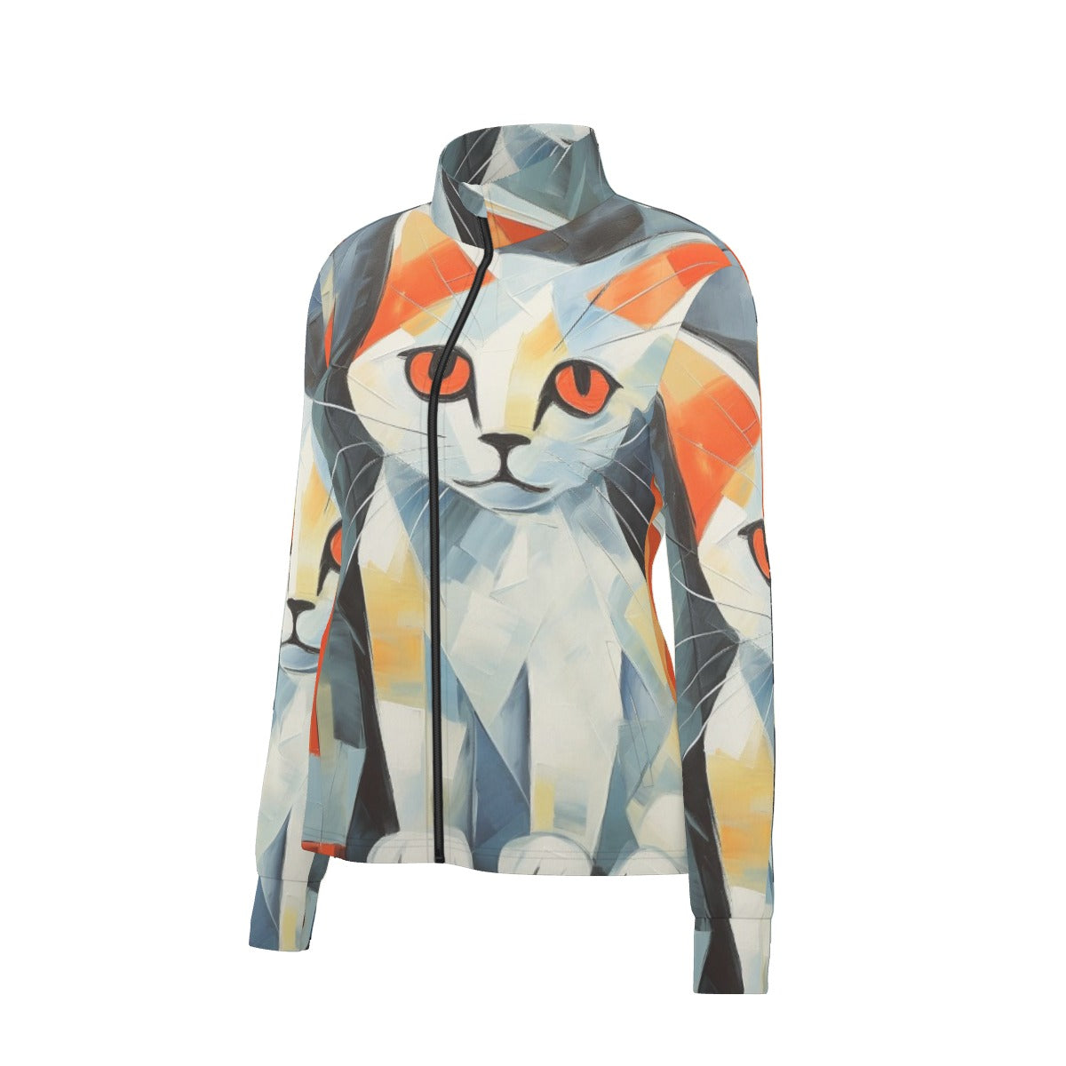 All-Over Print Women's Long Sleeve Thumbhole Jacket