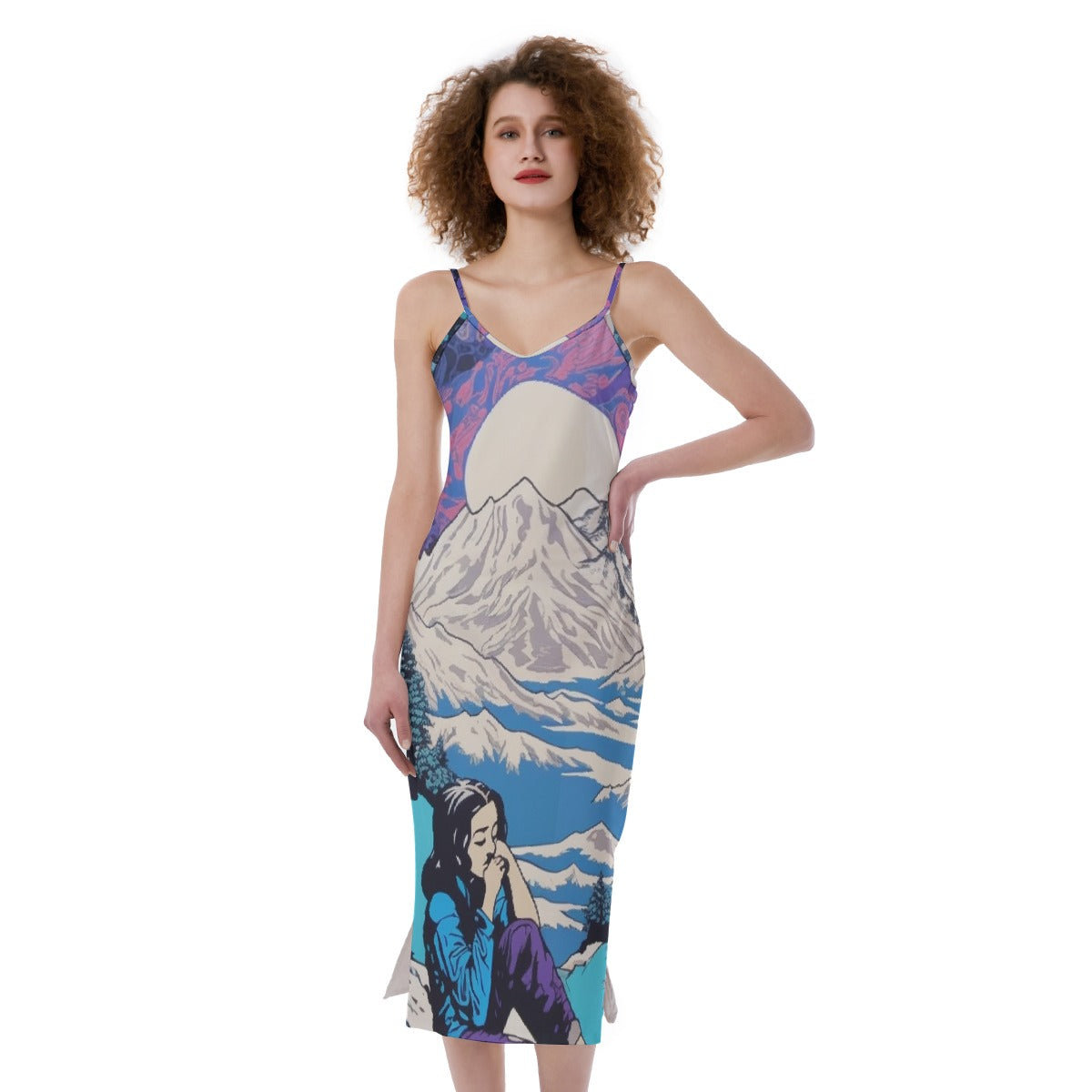 All-Over Print Women's Cami Dress