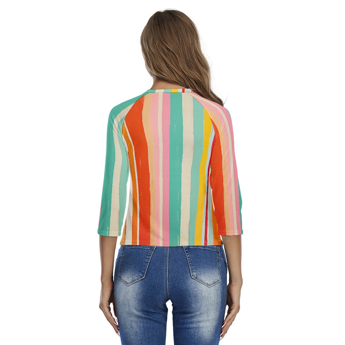 All-Over Print Women's Raglan Sleeves T-shirts