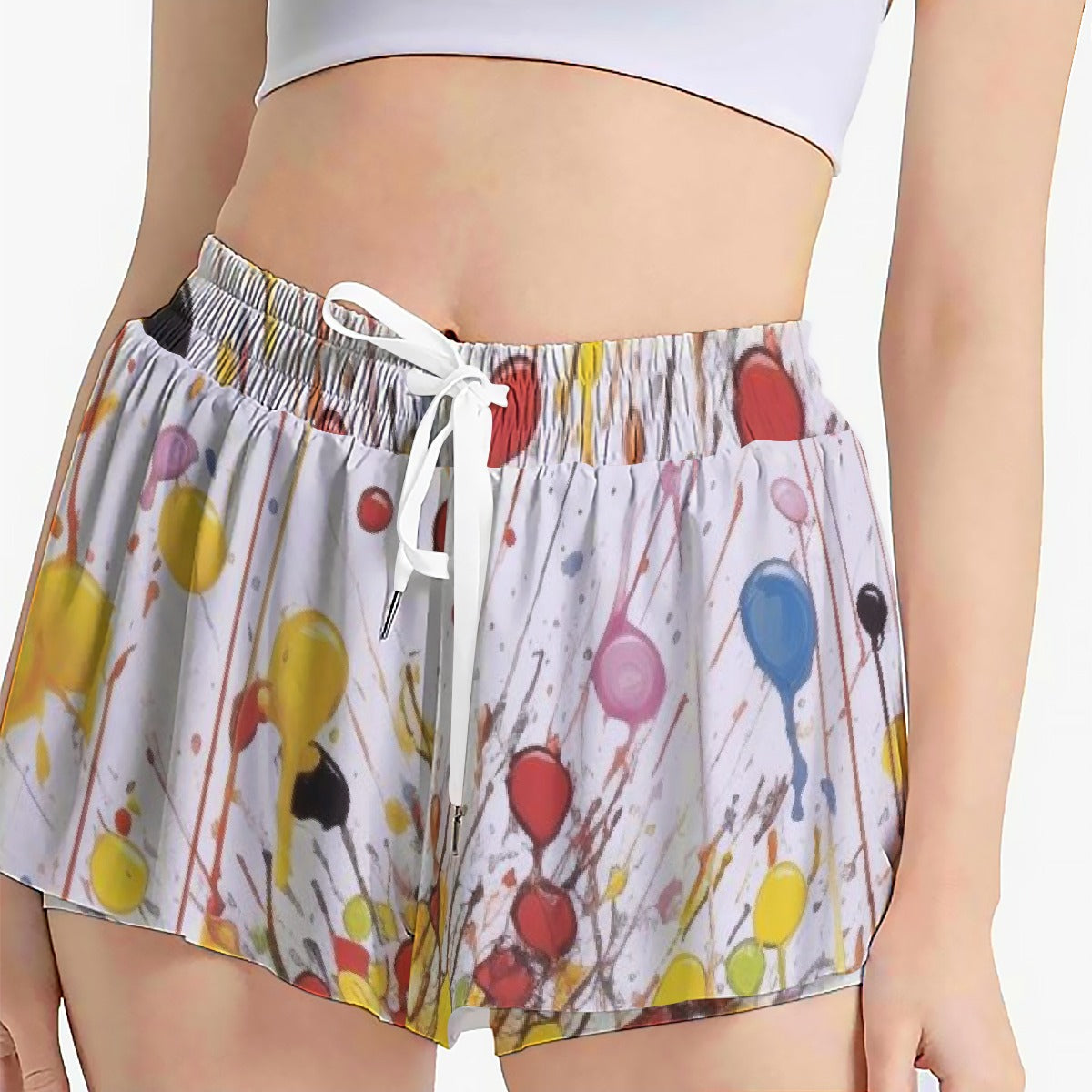 All-Over Print Women's Sport Skorts With Pocket