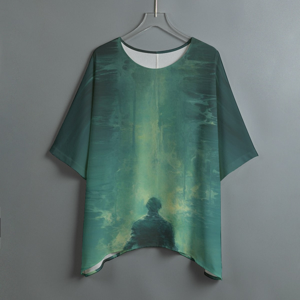 All-Over Print Women's Bat Sleeve Shirt