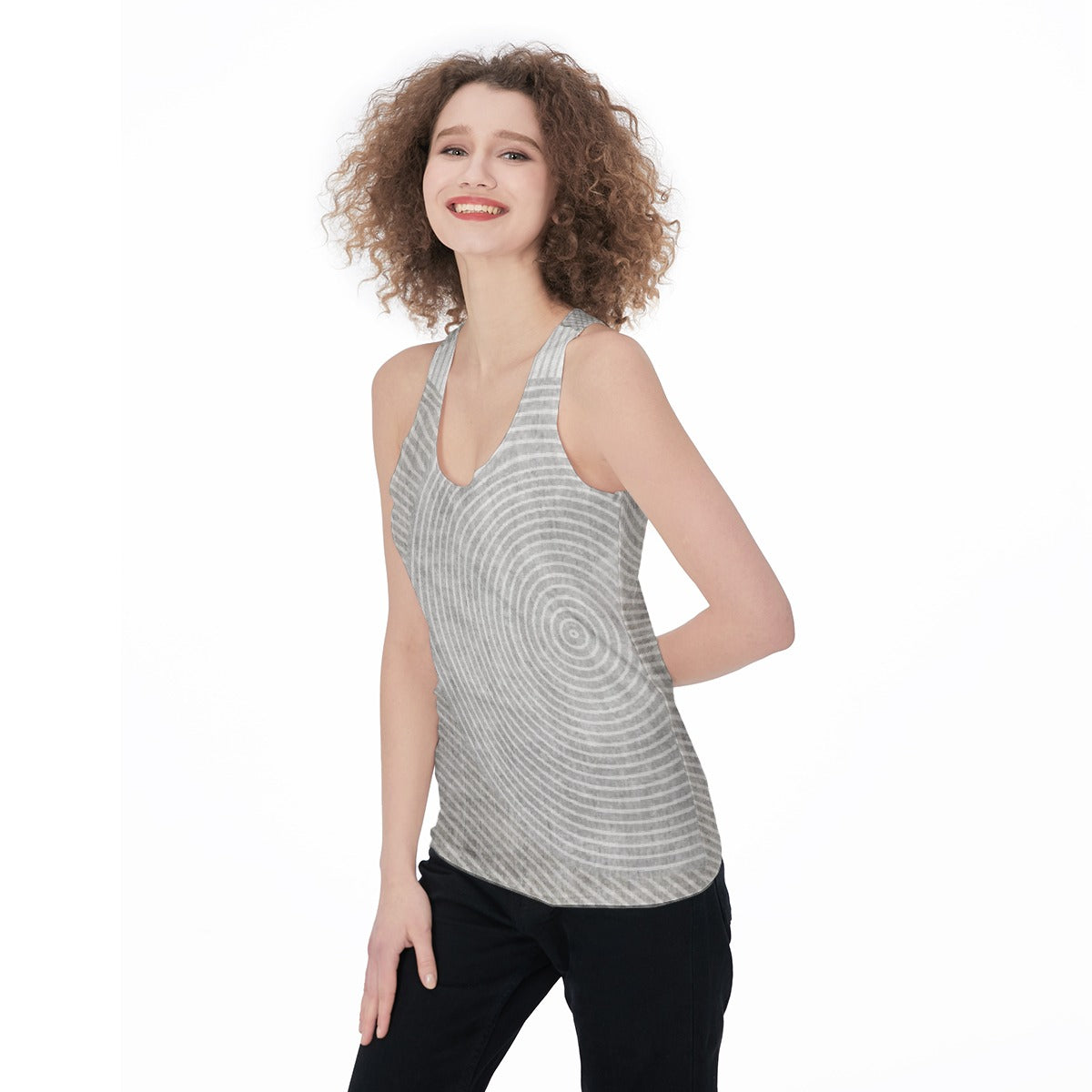 All-Over Print Women's Racerback Tank Top