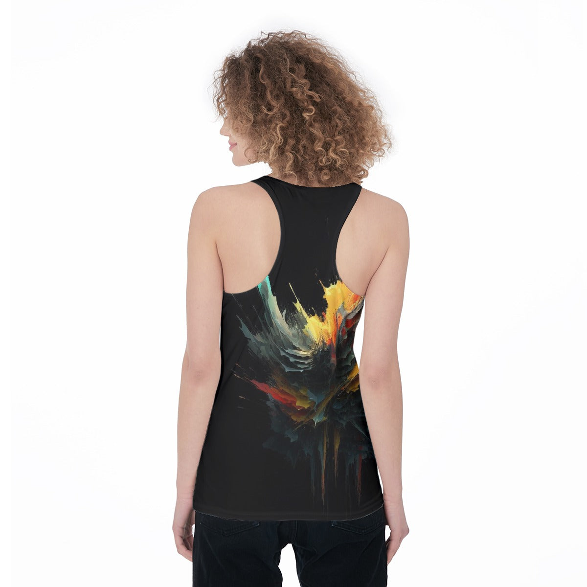 All-Over Print Women's Racerback Tank Top