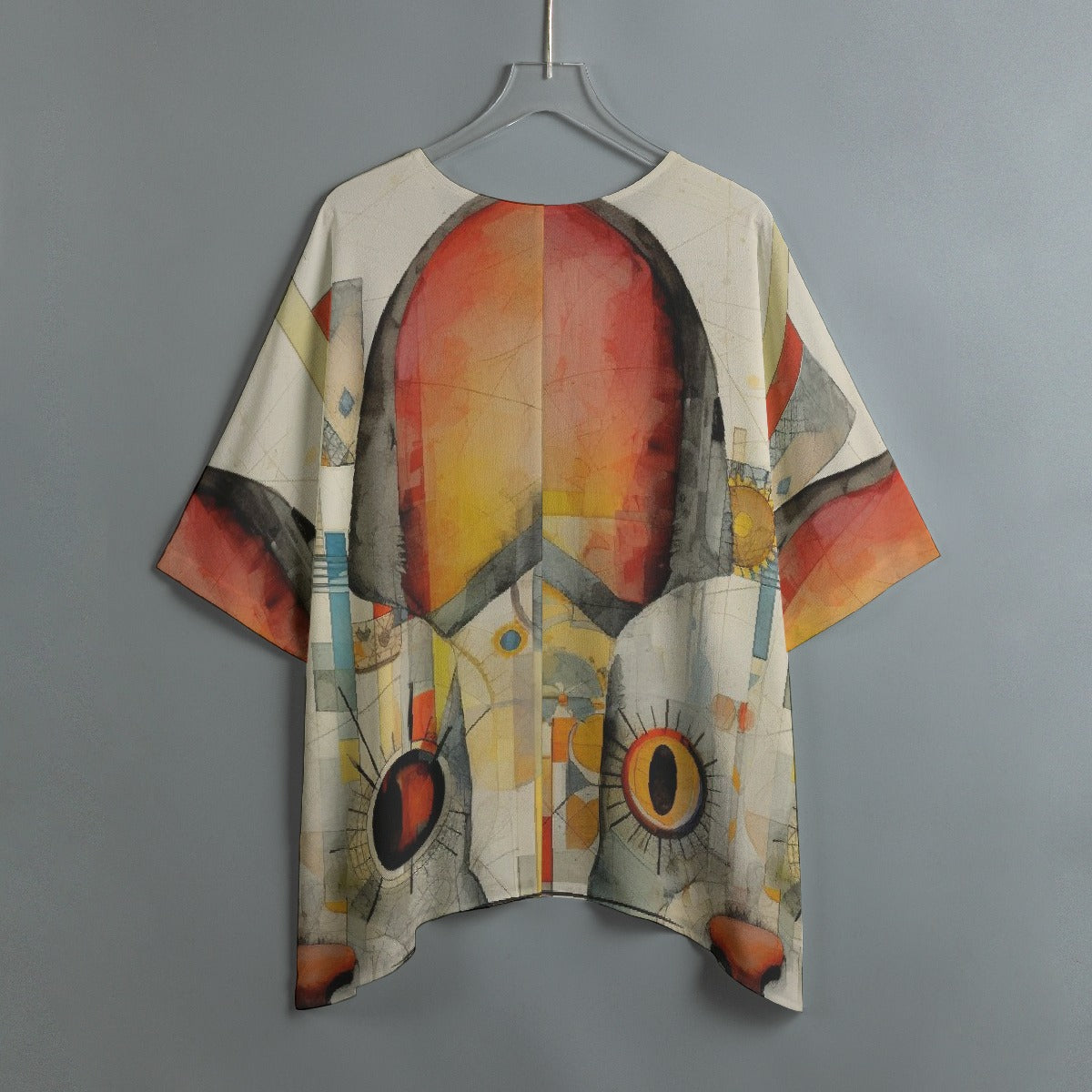 All-Over Print Women's Bat Sleeve Shirt