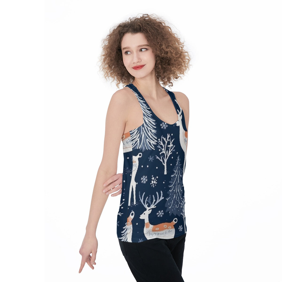 All-Over Print Women's Racerback Tank Top