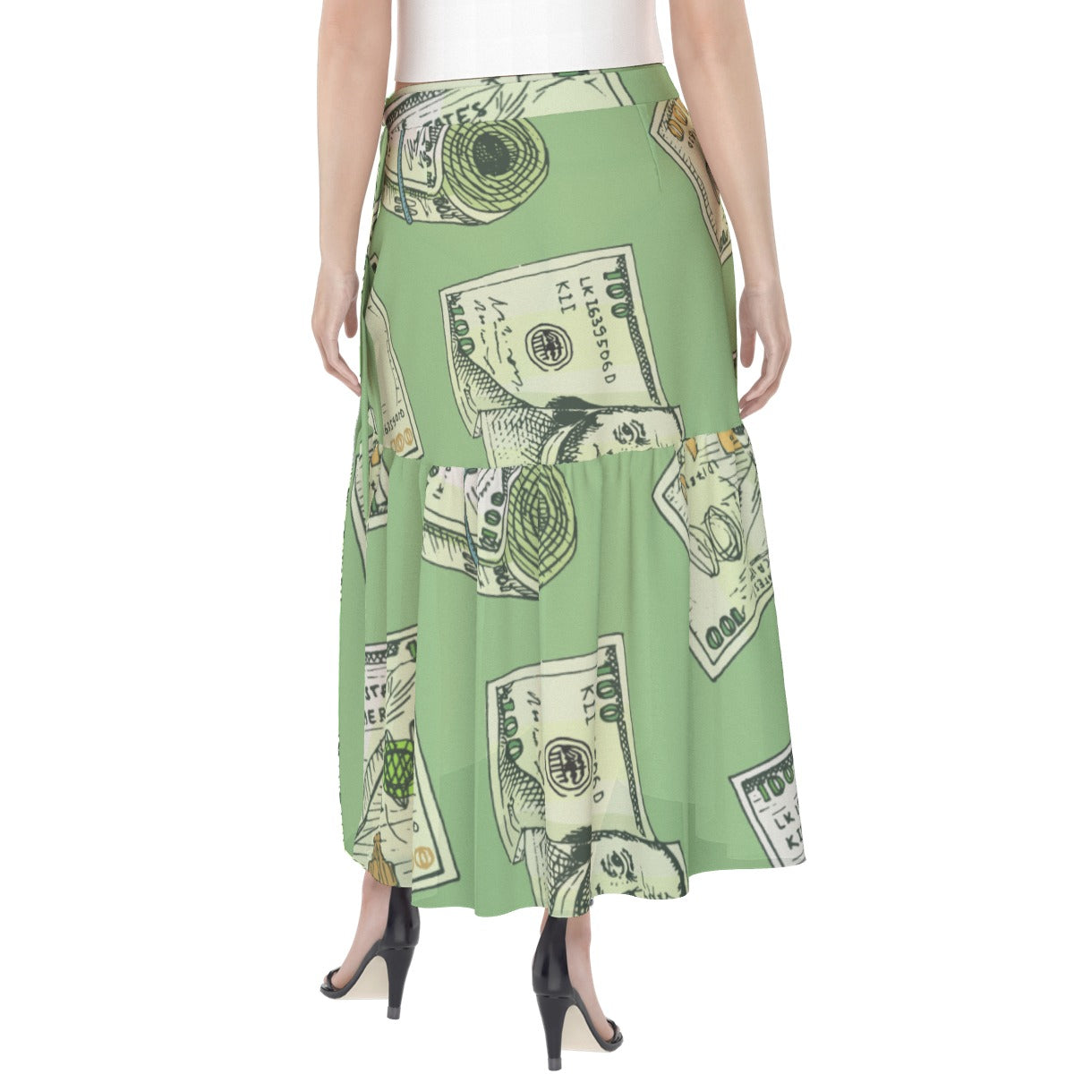 All-Over Print Women's Wrap Skirt