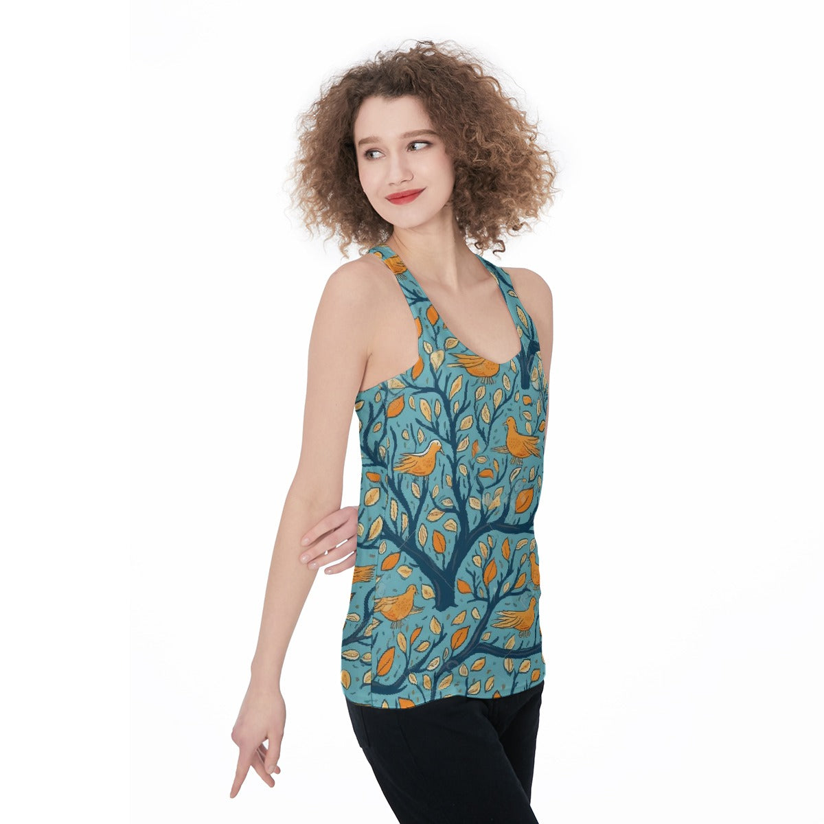 All-Over Print Women's Racerback Tank Top
