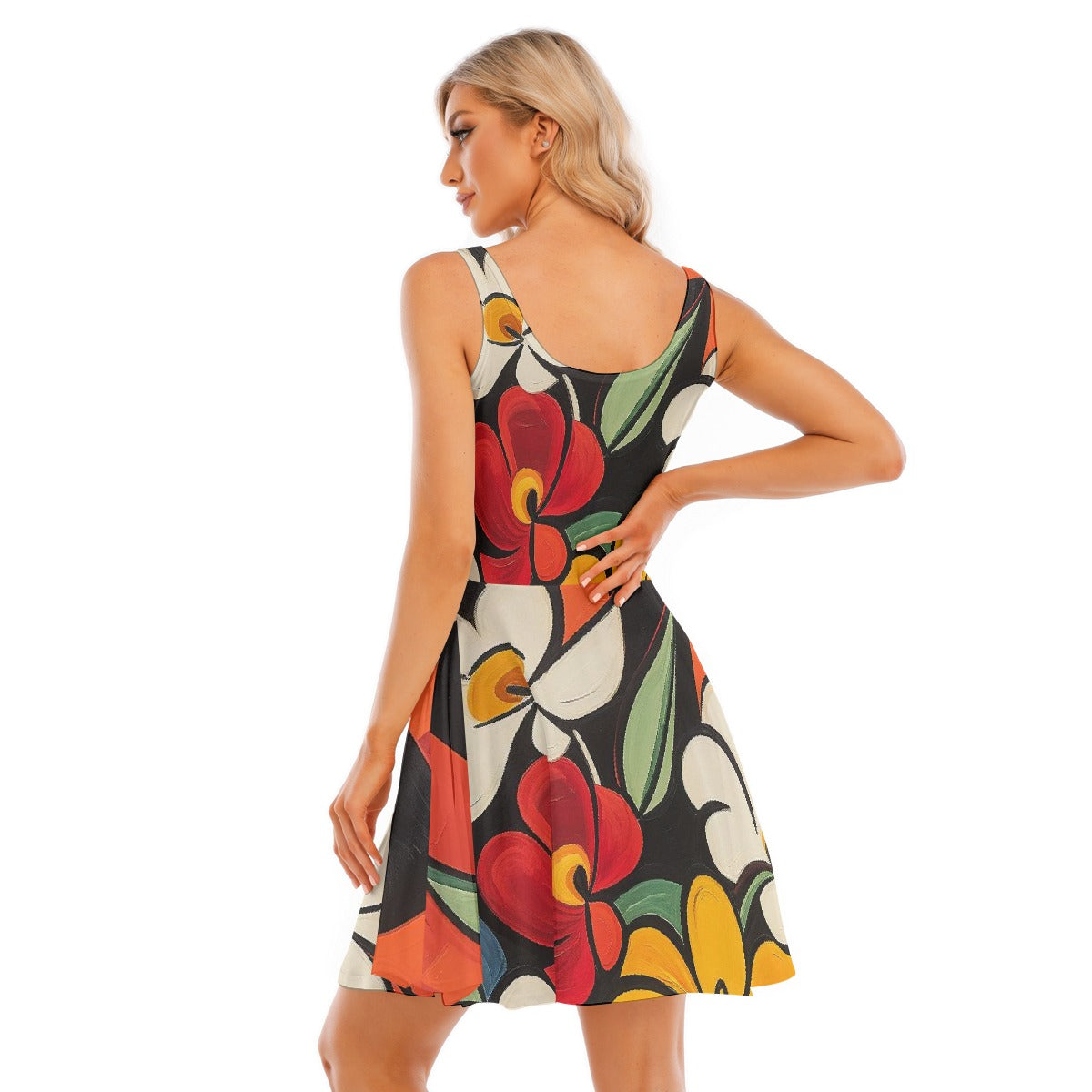 All-Over Print Women's Tank Vest Dress