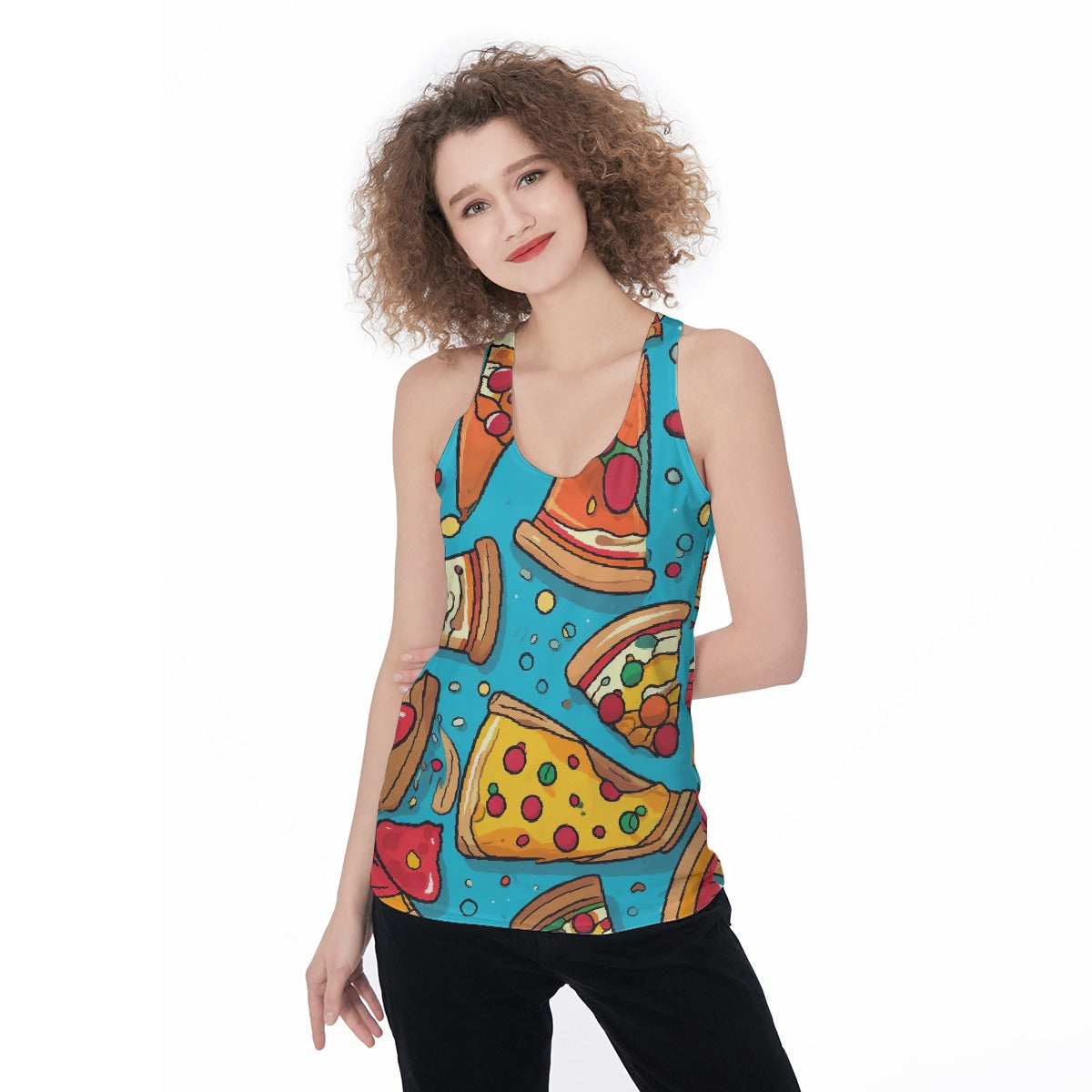 All-Over Print Women's Racerback Tank Top