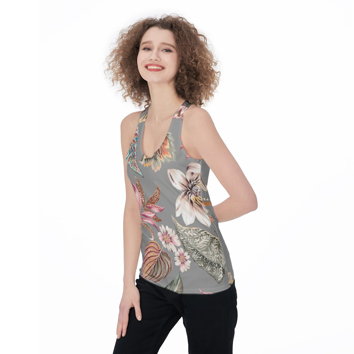 All-Over Print Women's Racerback Tank Top