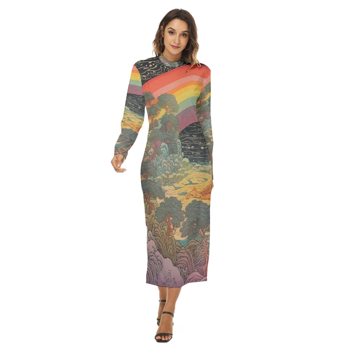 All-Over Print Women's Hip Dress